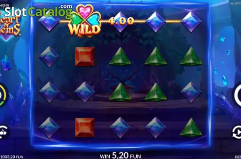Скрин3. Heart of Gems слот