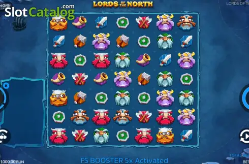 Скрин2. Lords of the North слот
