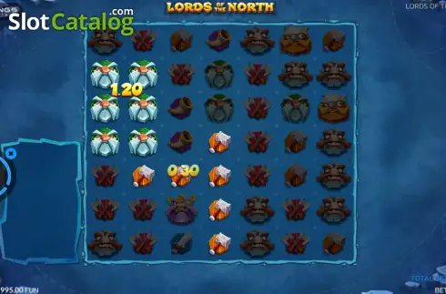 Скрин3. Lords of the North слот
