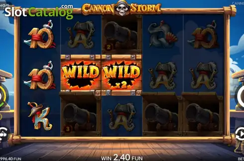 Скрин3. Cannon Storm слот