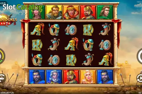 Скрин2. Trojan Duels слот