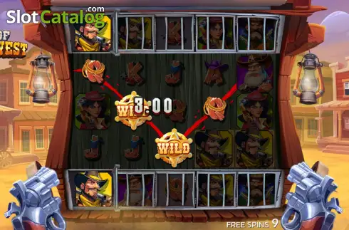 Скрин3. Book of Wild West слот