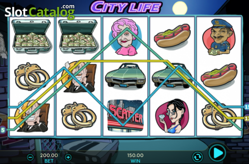 Скрин3. City Life слот