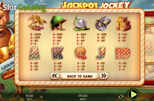 Скрин6. Jackpot Jockey слот