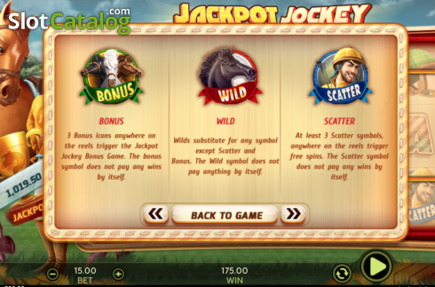 Скрин7. Jackpot Jockey слот
