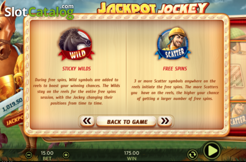 Скрин8. Jackpot Jockey слот