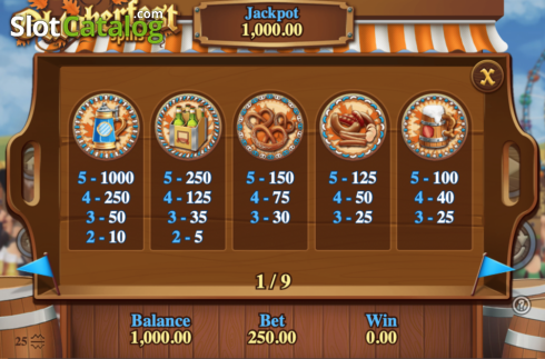 Скрин4. Oktoberfest Spins (Section 8 Studio) слот