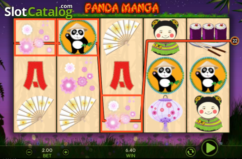 Скрин8. Panda Manga слот
