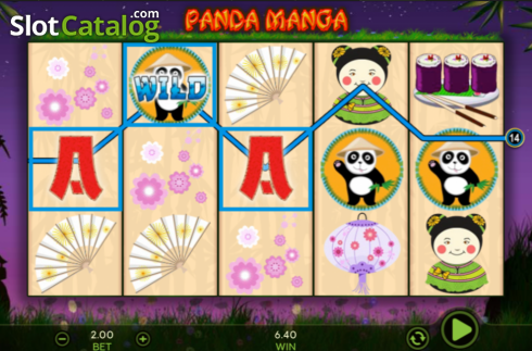 Скрин9. Panda Manga слот