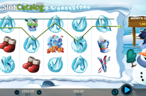 Скрин4. Snowys Wonderland слот