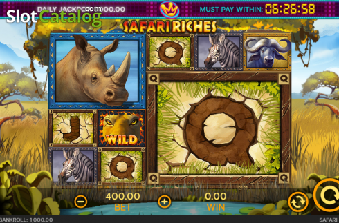 Скрин2. Safari Riches слот