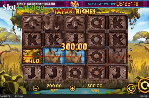 Скрин3. Safari Riches слот