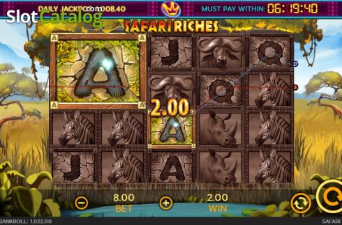 Скрин4. Safari Riches слот