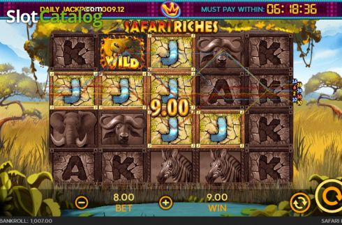 Скрин5. Safari Riches слот