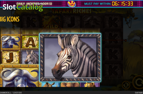Скрин9. Safari Riches слот