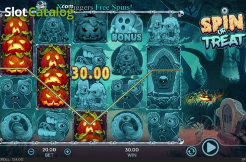 Скрин5. Spin or Treat слот