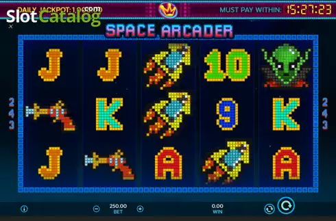 Скрин2. Space Arcader слот