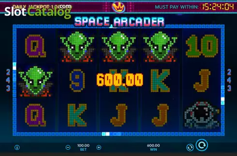 Скрин3. Space Arcader слот