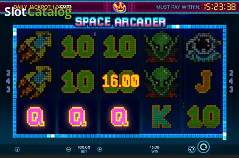 Скрин4. Space Arcader слот