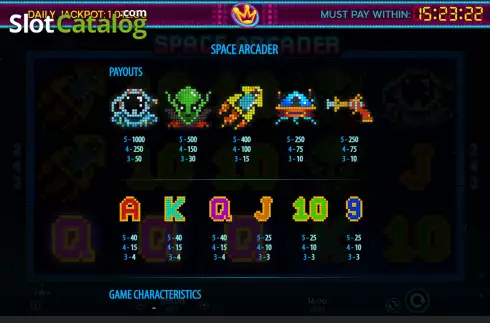 Скрин8. Space Arcader слот