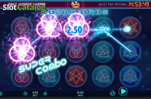 Скрин3. Lucky Orbs слот