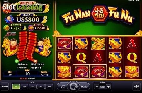 Скрин4. Fu Nan Fu Nu слот