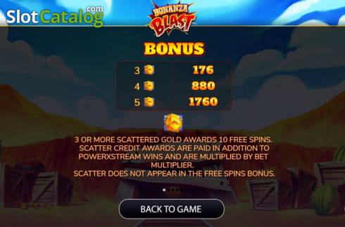 Скрин8. Bonanza Blast слот