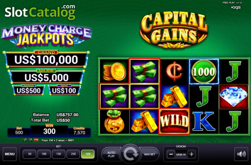 Скрин3. Capital Gains слот