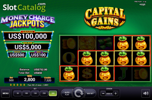 Скрин5. Capital Gains слот