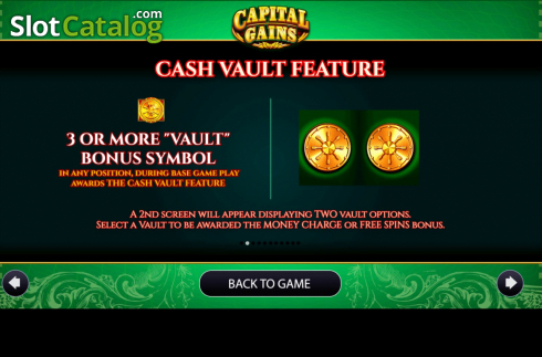 Скрин8. Capital Gains слот