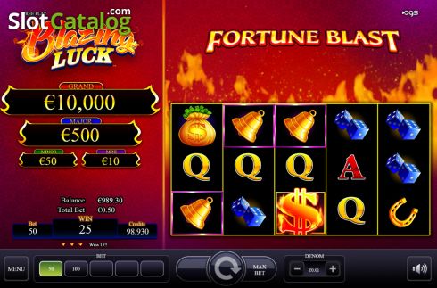 Скрин3. Blazing Luck (AGS) слот