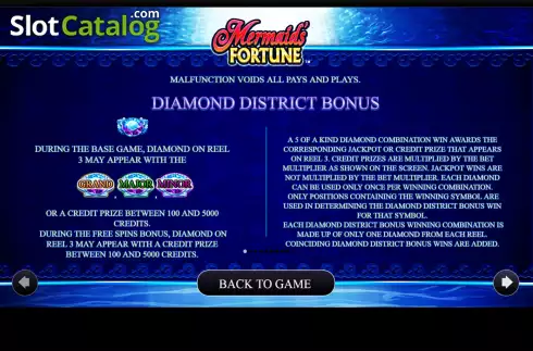 Скрин6. Mermaids Fortune (AGS) слот