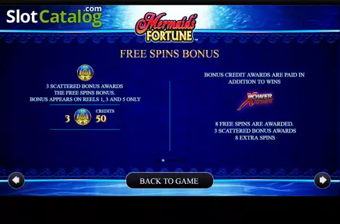 Скрин8. Mermaids Fortune (AGS) слот
