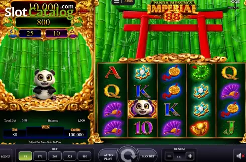 Скрин2. Panda Blessings слот