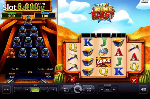 Скрин2. Mine Blast слот