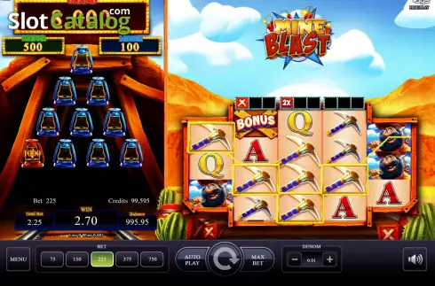 Скрин3. Mine Blast слот