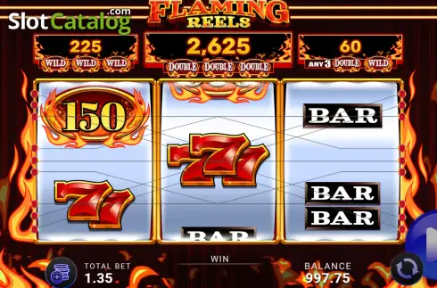 Скрин2. Flaming Reels (AGS) слот
