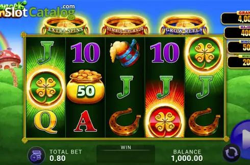 Скрин2. Shamrock Fortunes слот
