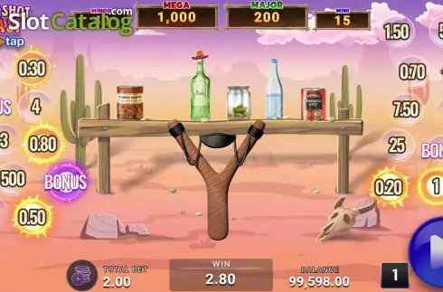 Скрин3. Slingshot Blast UltraTap слот