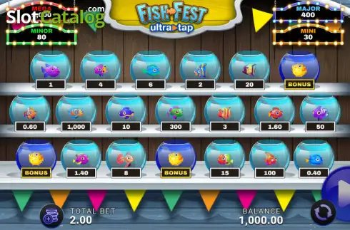 Скрин2. Fish Fest UltraTap слот