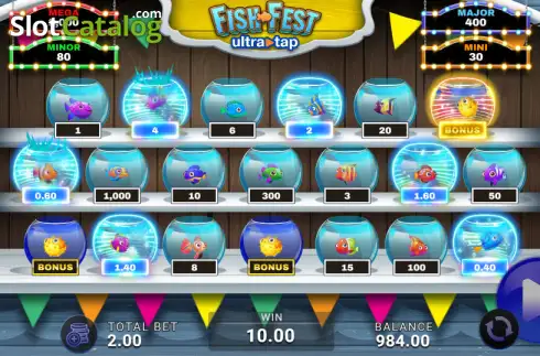 Скрин3. Fish Fest UltraTap слот