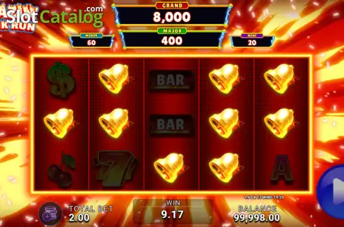 Скрин3. Blazin Bank Run слот