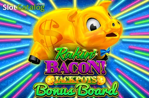 Rakin' Bacon Jackpots Bonus Board логотип Rakin' Bacon Jackpots Bonus Board логотип