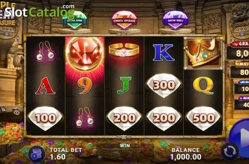 Скрин2. Triple Gem Treasure слот