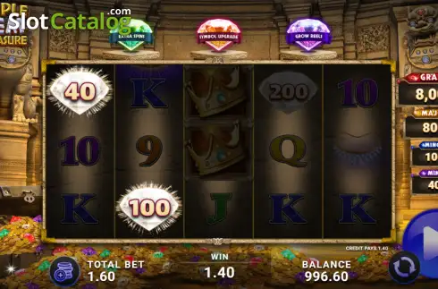 Скрин3. Triple Gem Treasure слот