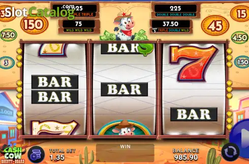 Скрин2. Cash Cow Bounty Board слот