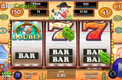 Скрин3. Cash Cow Bounty Board слот