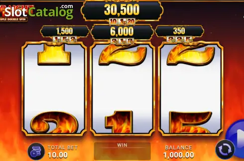 Скрин2. Straight Fire Triple Double Spin слот