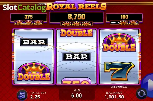 Скрин3. Royal Reels (AGS) слот