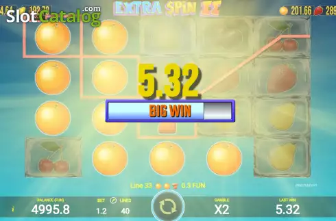 Скрин4. Extra Spin 2 слот